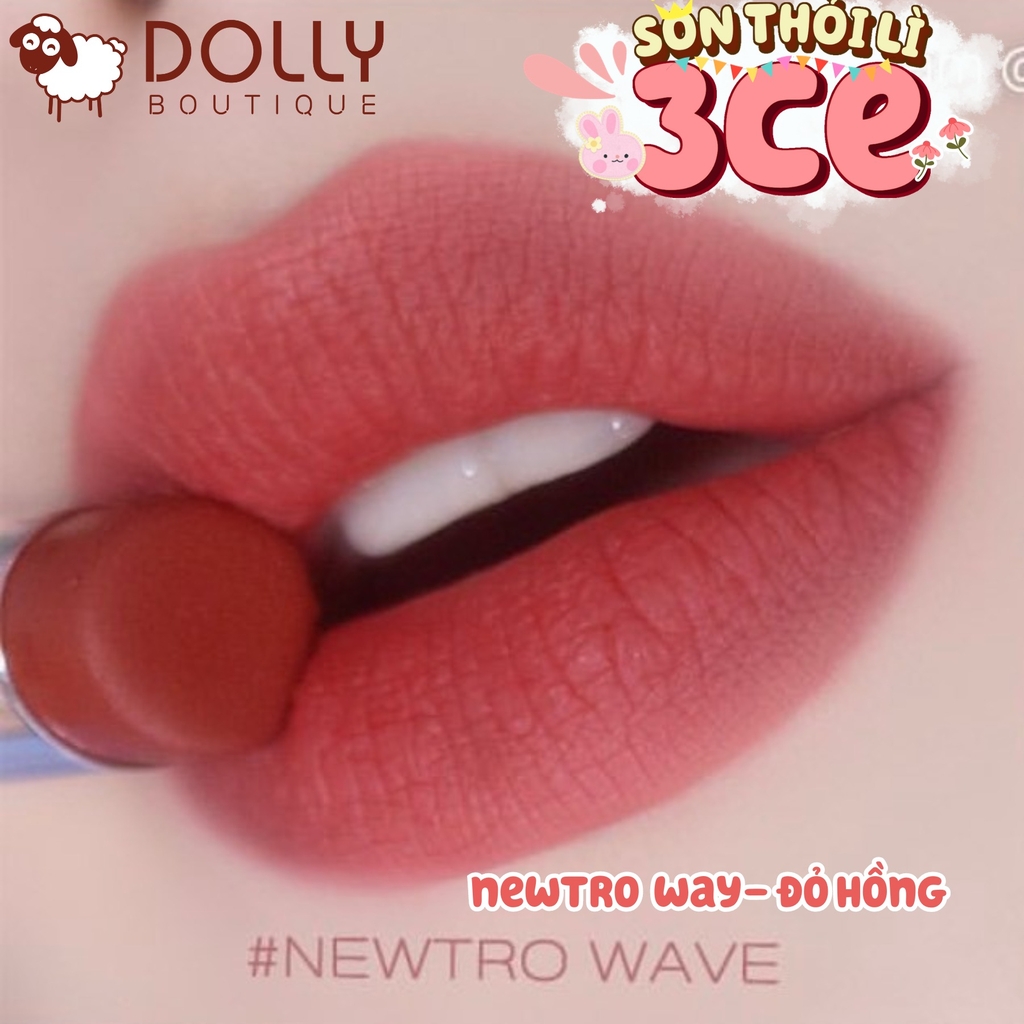 Son Thỏi 3CE Blur Matte Lipstick #Newtro Wave