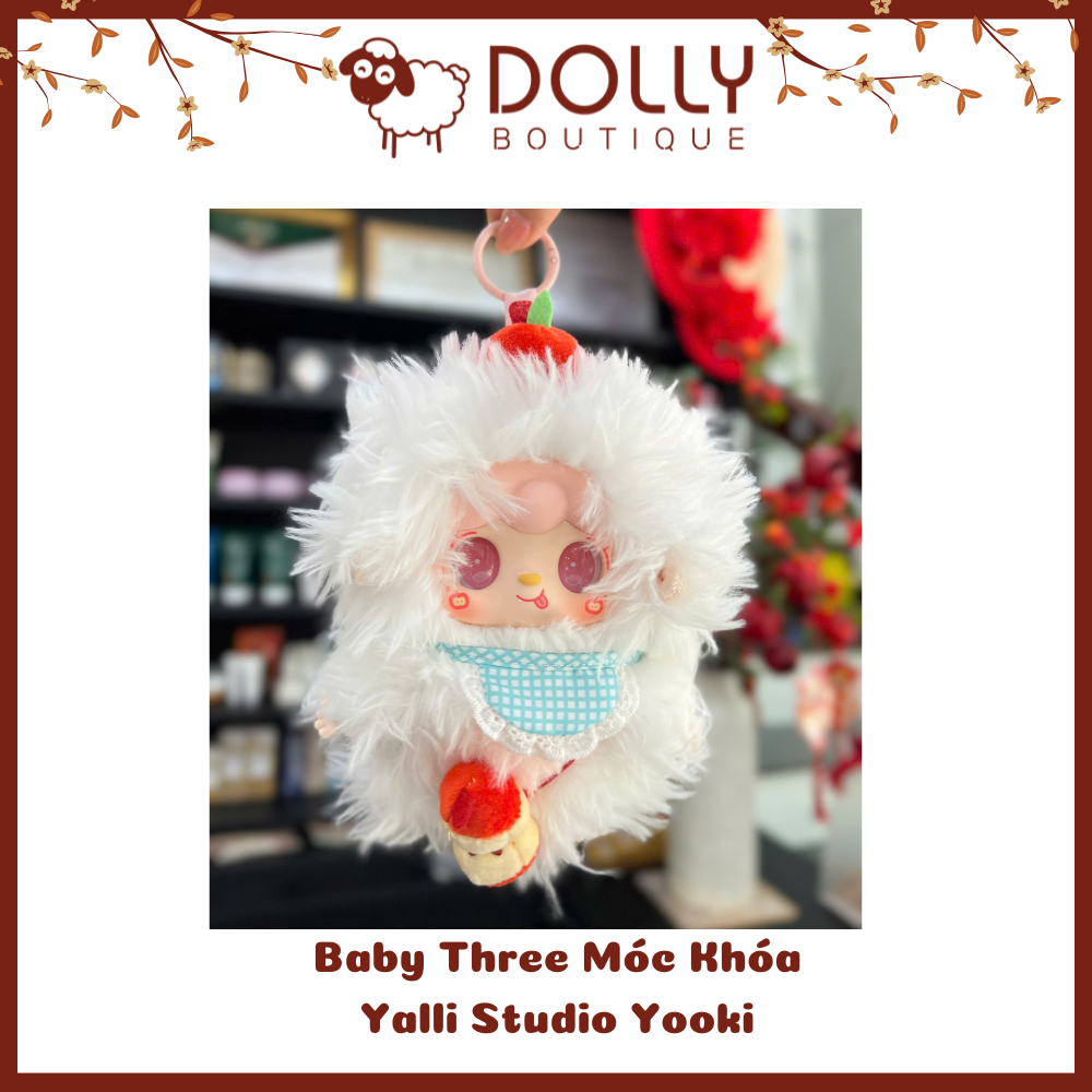 Gấu Bông Baby Three Yalli Studio Yooki  [ Giao theo phân mục đã unbox]