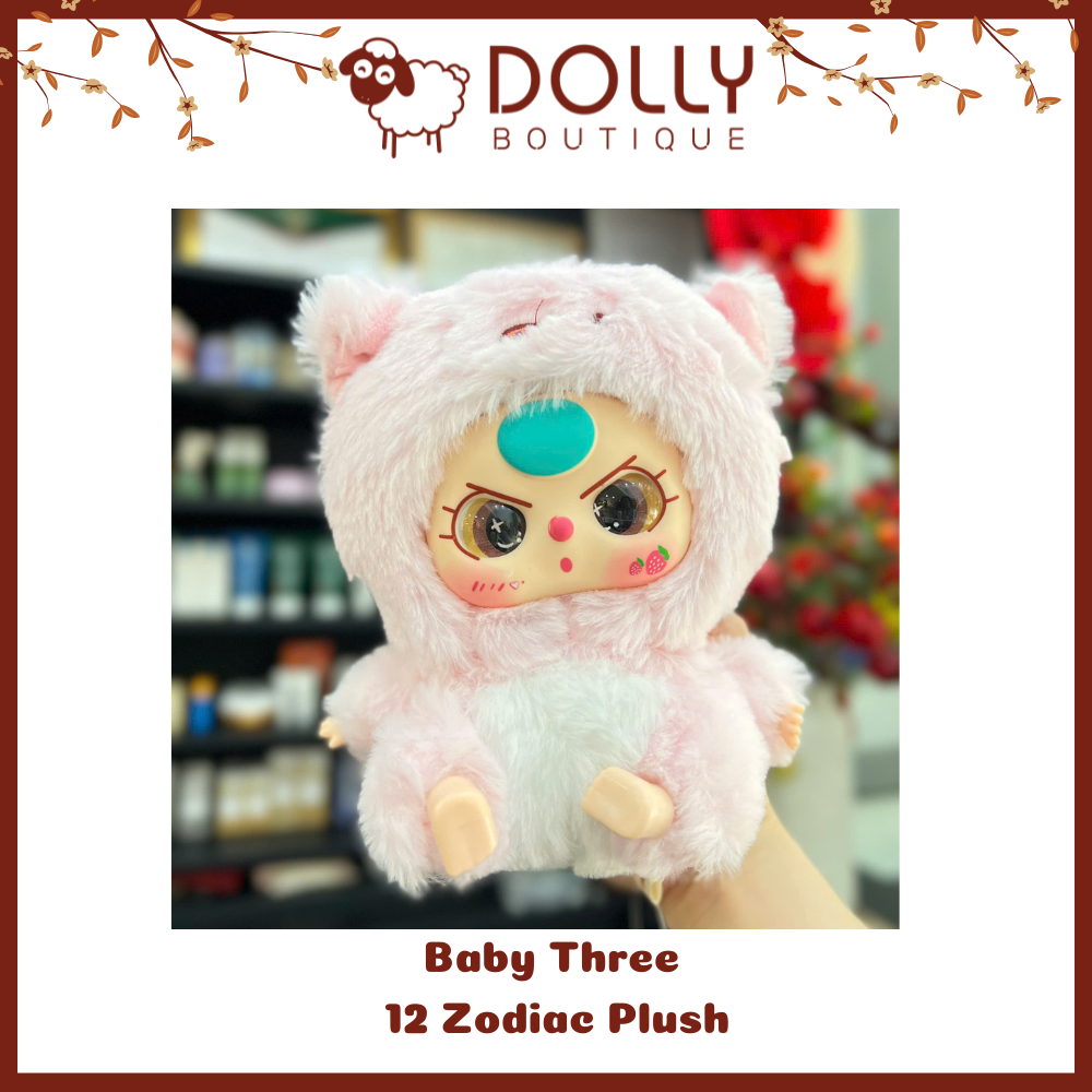 Gấu Bông Baby Three 12 Zodiac Plush Blind Box 12 Con Giáp