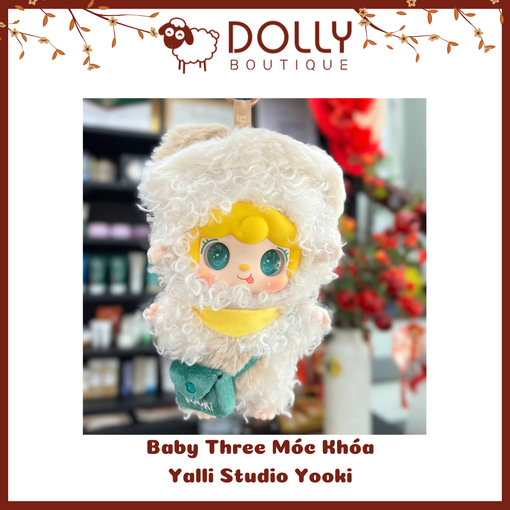 Gấu Bông Baby Three Yalli Studio Yooki  [ Giao theo phân mục đã unbox]