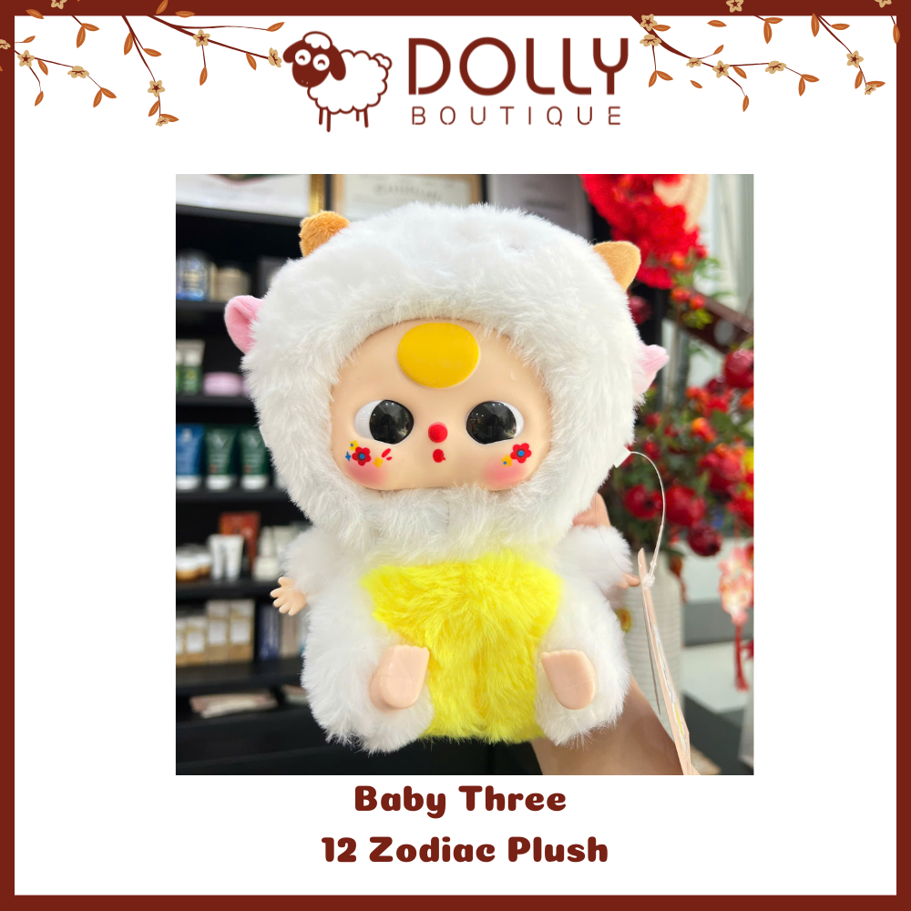 Gấu Bông Baby Three 12 Zodiac Plush Blind Box 12 Con Giáp