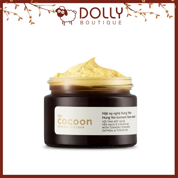 Mặt Nạ Nghệ Cocoon Hung Yen Turmeric Face Mask