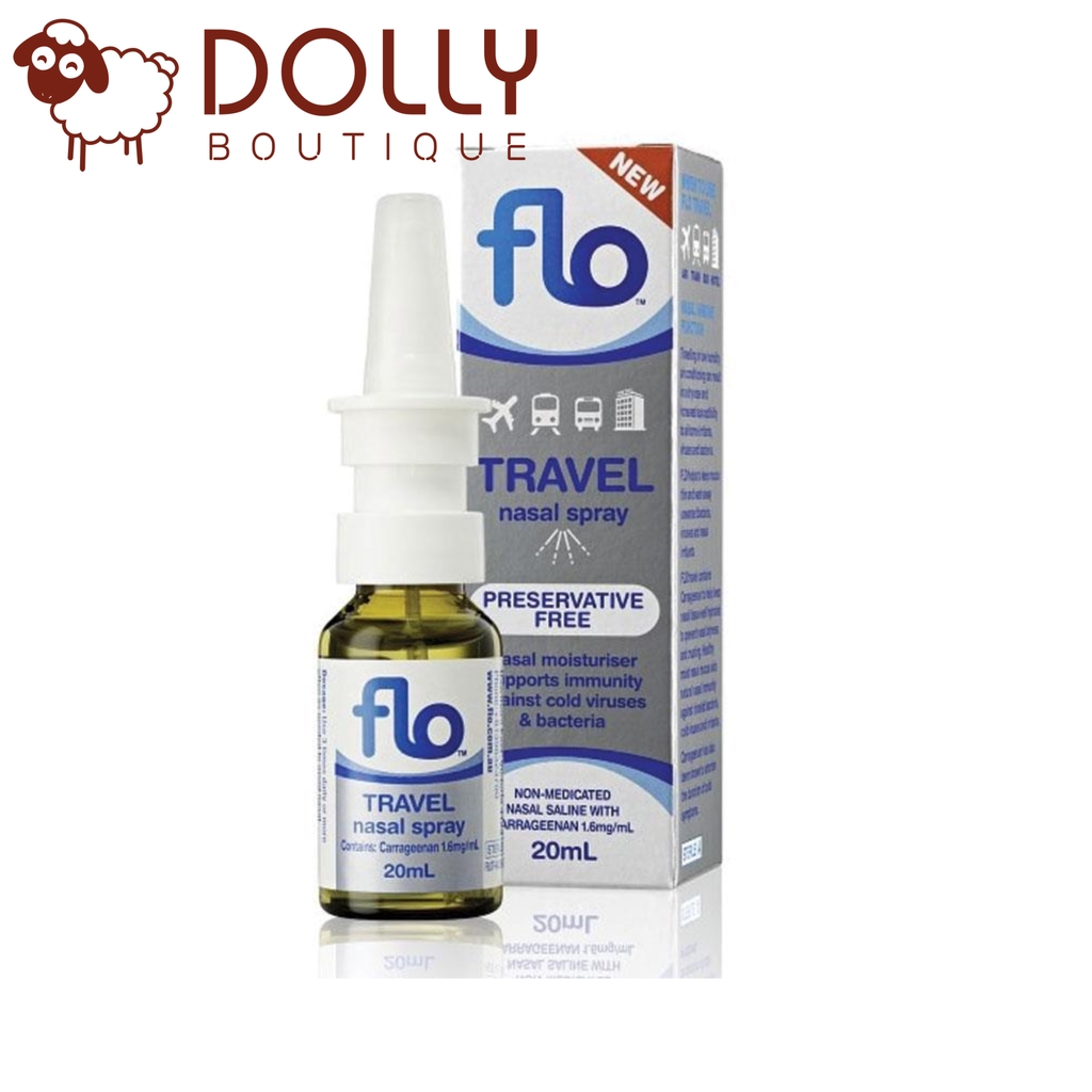 Thuốc Xịt Mũi Khử Khuẩn Flo Travel Nasal Spray 20mL