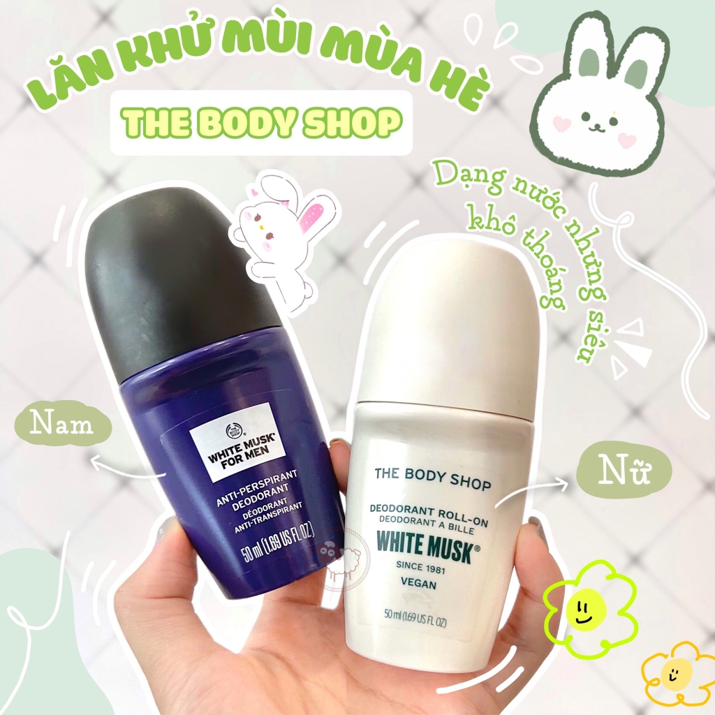 Lăn Khử Mùi Dành Cho Nam White Musk® For Men Anti-Perspirant Deodorant 50ml