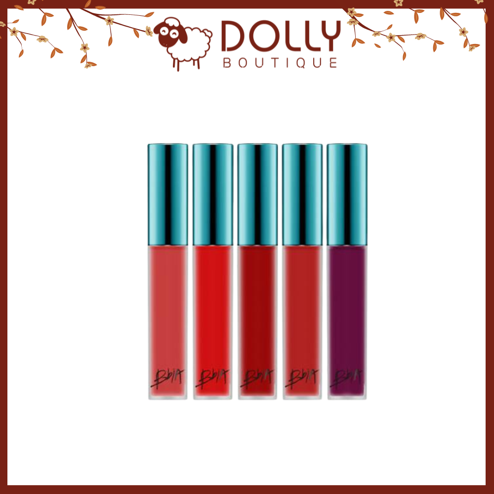 Son Kem Lì Bbia Last Velvet Lip Tint #02 Extra Bounce ( Màu Đỏ Cam ) - 5g