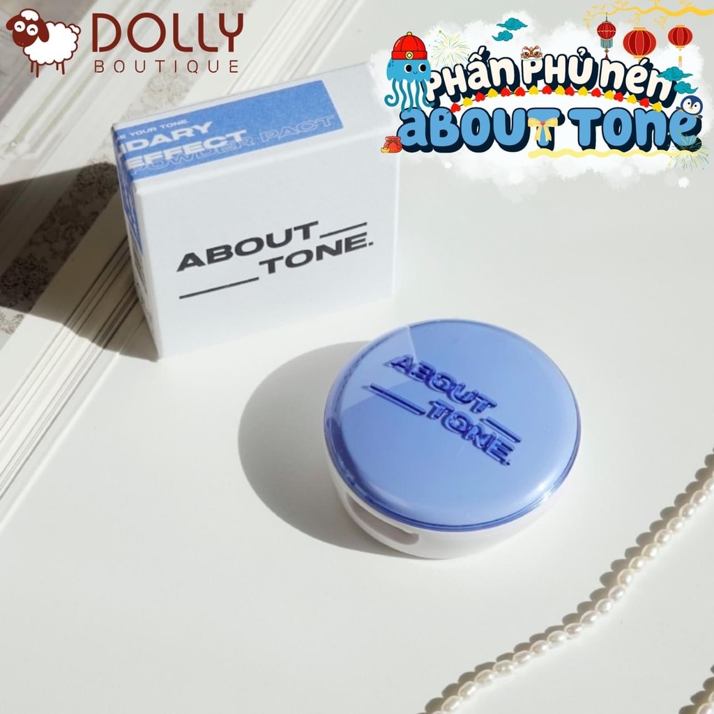 Phấn Phủ Dạng Nén Kiềm Dầu About Tone Air Fit Powder Pact - 8g