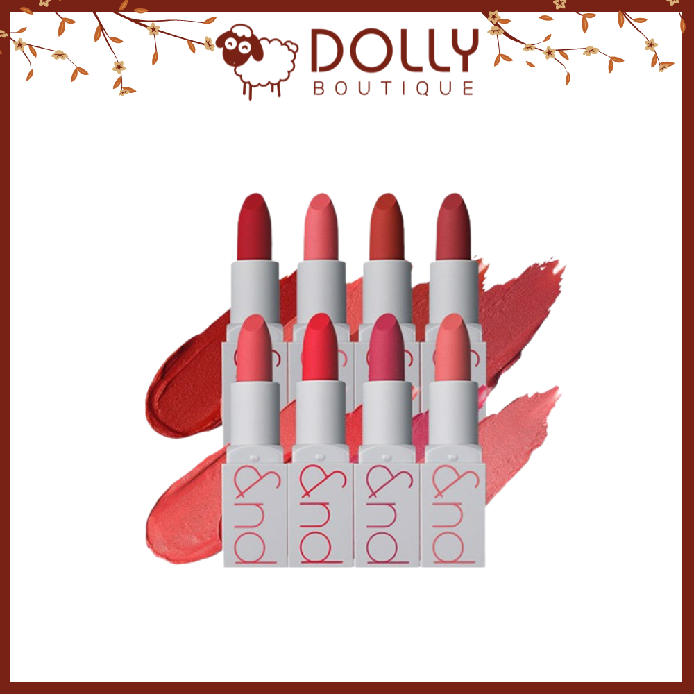 Son Thỏi Romand Zero Gram Matte Lipstick - 16 Dazzle Red