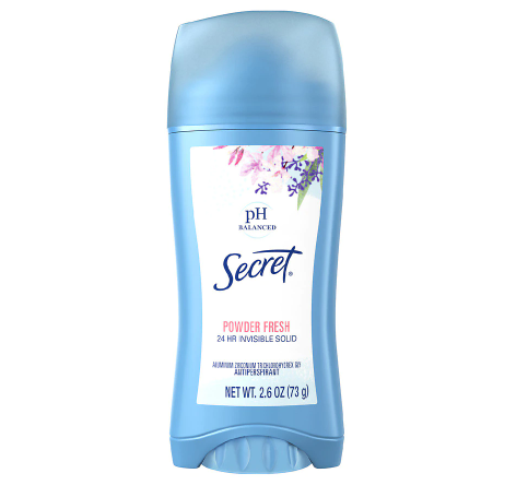 Sáp Khử Mùi Secret Invisible Solid Antiperspirant Deodorant Powder Fresh