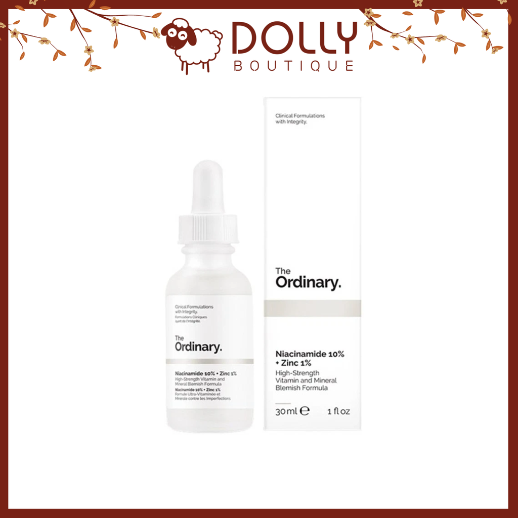 Tinh Chất Dưỡng The Ordinary Niacinamide 10% + Zinc 1% 30ml NĐ