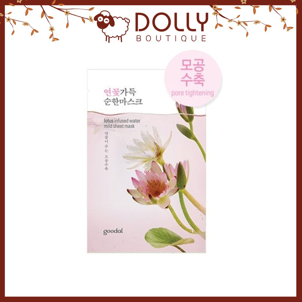 Mặt Nạ Giấy Nạ Giấy Goodal Infused Water Mild Sheet Mask 23ml