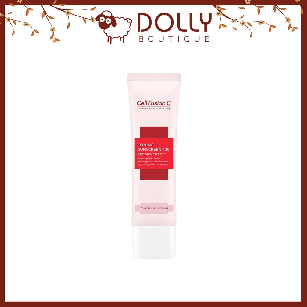 Kem Chống Nắng Cell Fusion C Toning Sunscreen 100 SPF50+ PA++++50ml 0726