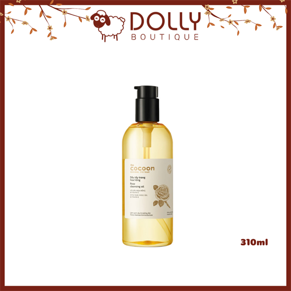 Dầu Tẩy Trang Hoa Hồng Cocoon Rose Cleansing Oil