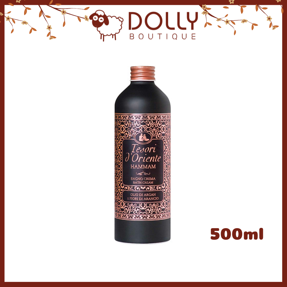 Sữa Tắm Nước Hoa Hương Tinh Dầu Argan Tesori D'Oriente Hammam Bath Cream - 500ml