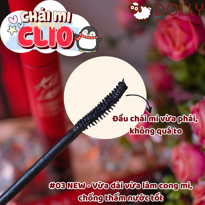 Chải Mi Clio Kill Lash Superproof Mascara 03 Sleek Volume