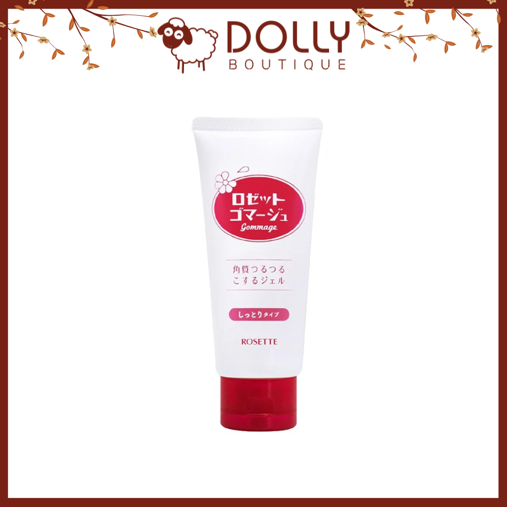 Tẩy Tế Bào Chết Rosette Gommage Moist Peeling Gel 120g (dành cho da khô)
