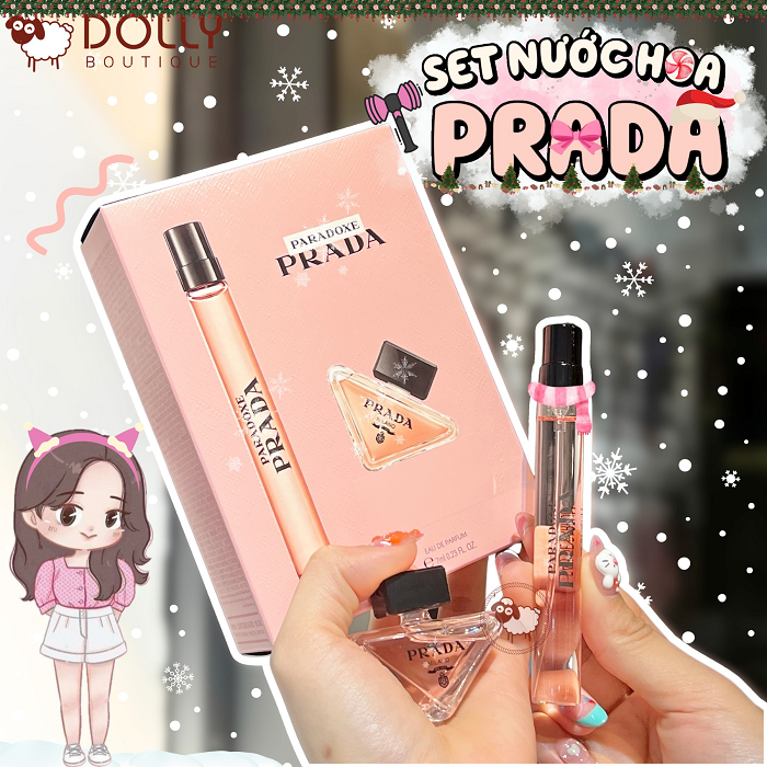 Nước Hoa Nữ Mini Prada Paradoxe EDP Vaporisateur De voyage Travel Spray - 10ml