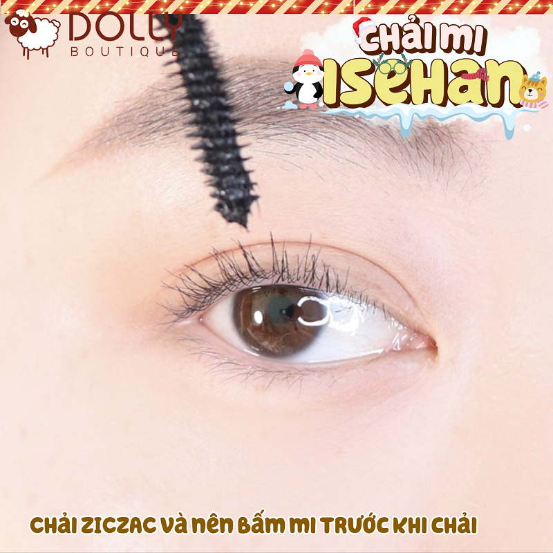 Chải Mi Làm Cong Và Dày Mi Kiss Me Heroine Make Long Up Mascara Super Waterproof - 6g