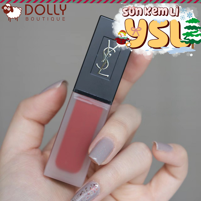 Son Kem Lì YSL Tatouage Couture Velvet Cream 211 Chili Incitement 6ml