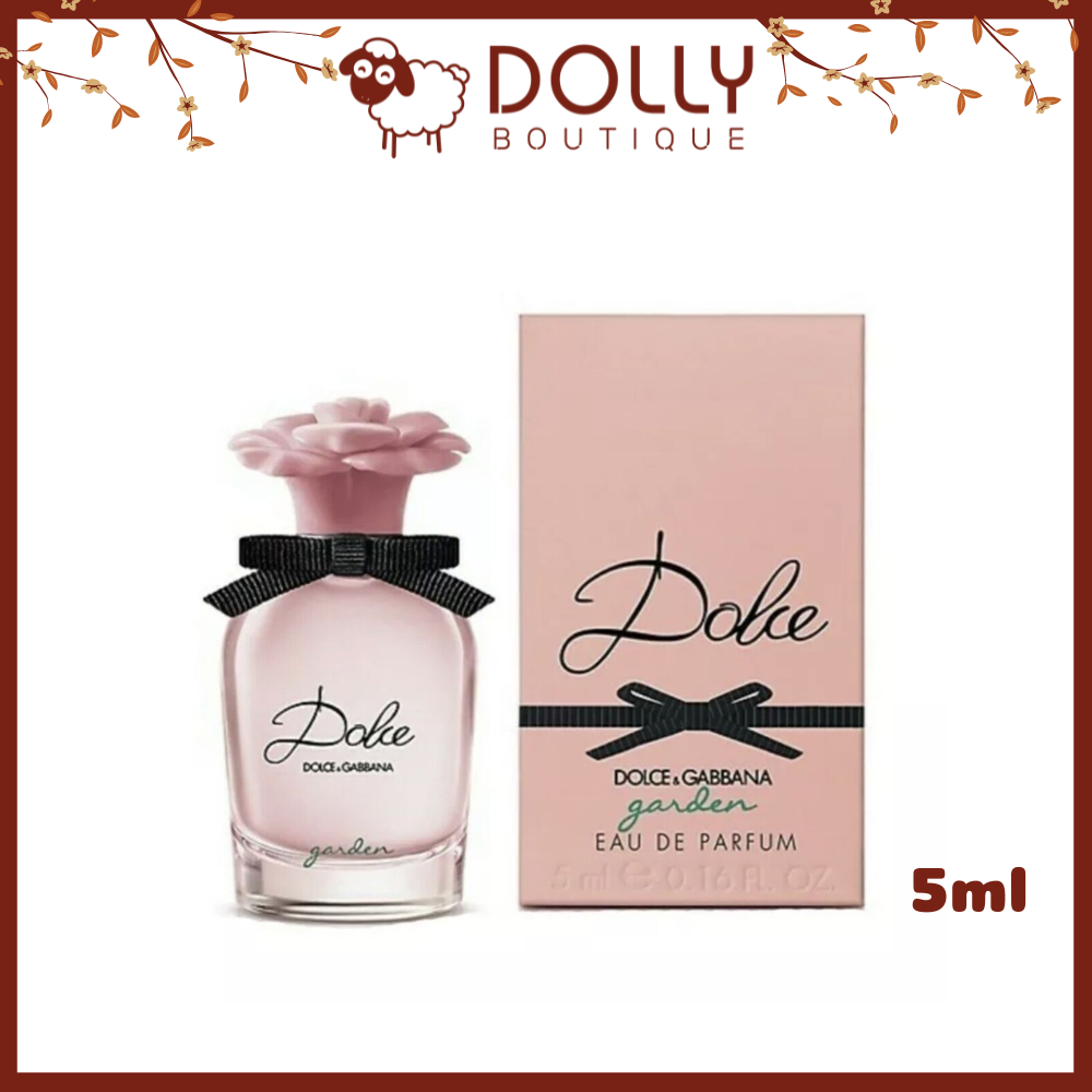 Nước Hoa Nữ Mini Dolce & Gabbana Garden Eau de Parfum Splash Mini 5ml