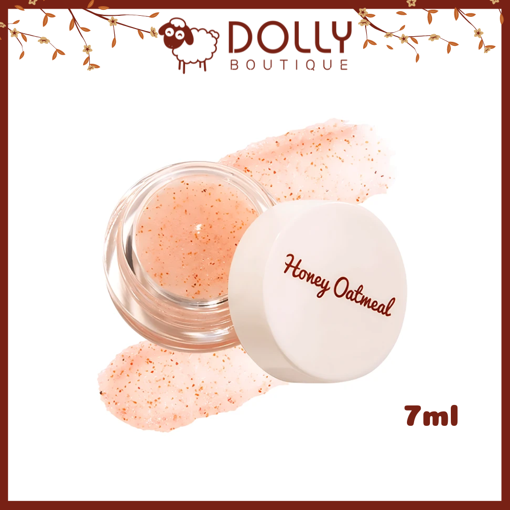 Tẩy Tế Bào Chết Môi The Saem Honey Oatmeal Lip Scrub 7ml