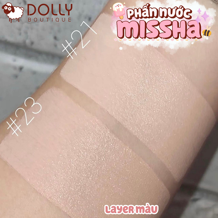 Phấn Nước Missha Velvet Finish Cushion SPF50+ PA+++ #N23 (Da Trung Bình) - 15g