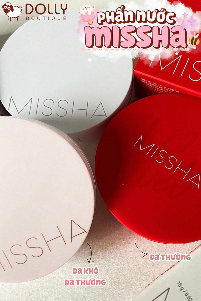 Phấn Nước Missha Velvet Finish Cushion SPF50+ PA+++ N21 (Da Trắng) - 15g