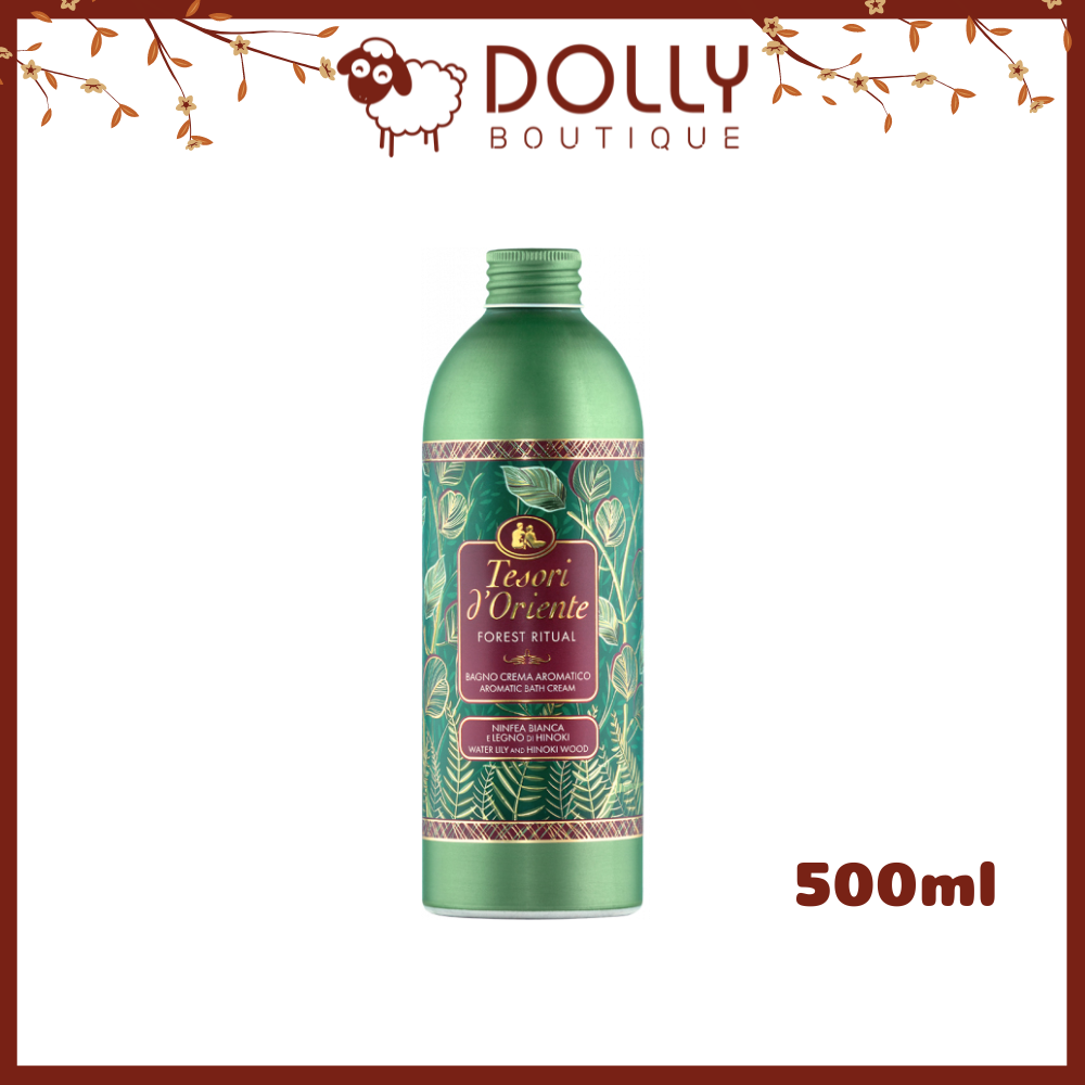 Sữa Tắm Nước Hoa Hương Gỗ Thông Hinoki Tesori D’Oriente Forest Rituals Bath Cream - 500ml