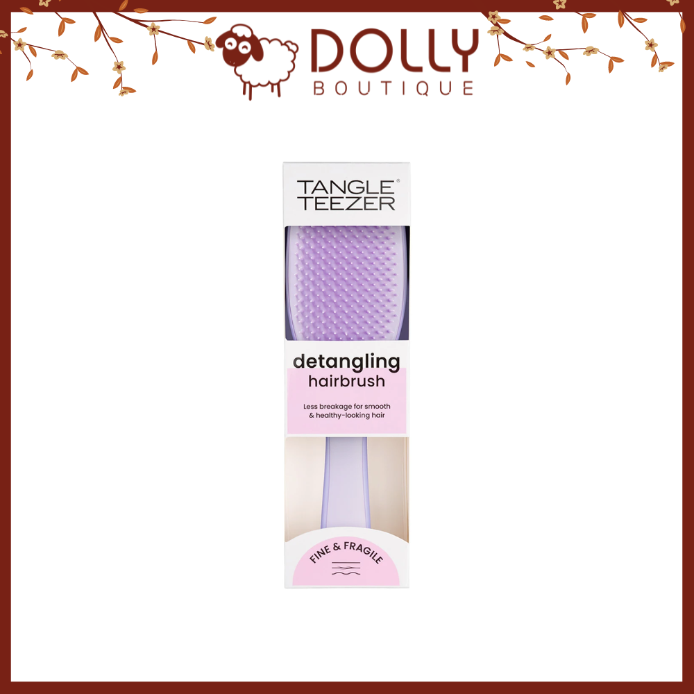 Lược Gỡ Rối Giảm Gãy Rụng Tangle Teezer The Wet Detangler Hypnotic Heather Hairbrush (Tím Nhạt)