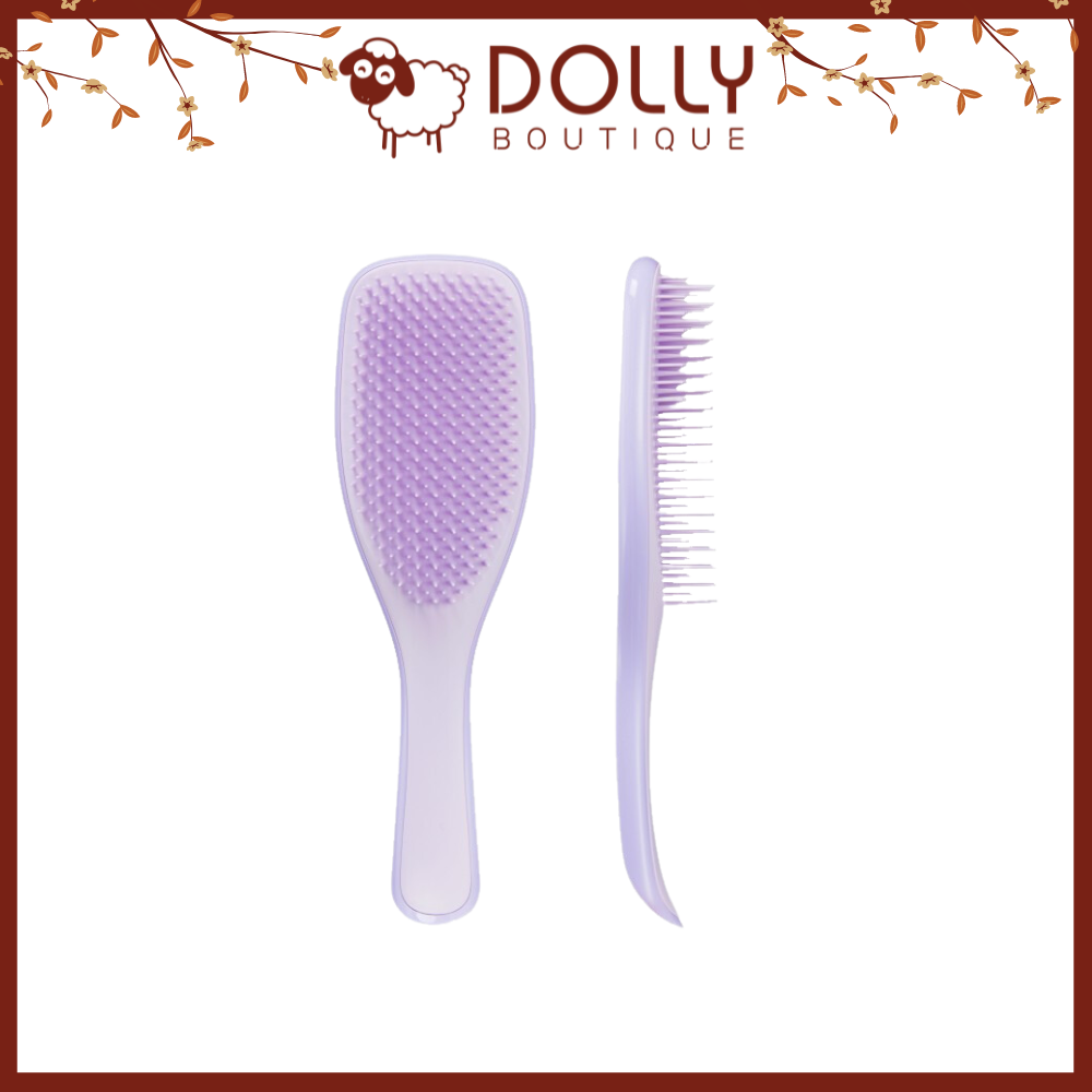 Lược Gỡ Rối Giảm Gãy Rụng Tangle Teezer The Wet Detangler Hypnotic Heather Hairbrush (Tím Nhạt)