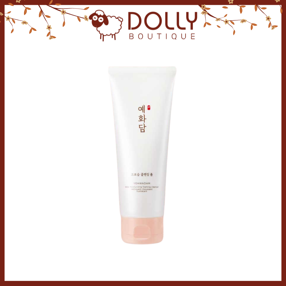 Sữa Rửa Mặt Dưỡng Ẩm, Chống Lão Hóa The Face Shop Yehwadam Deep Moisturizing Foaming Cleanser - 150ml