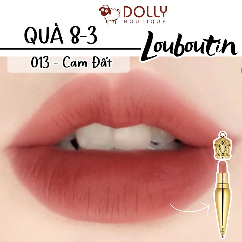 Son Thỏi Christian Louboutin Velvet Matte Lip Colour 013M - Màu Hồng Đất