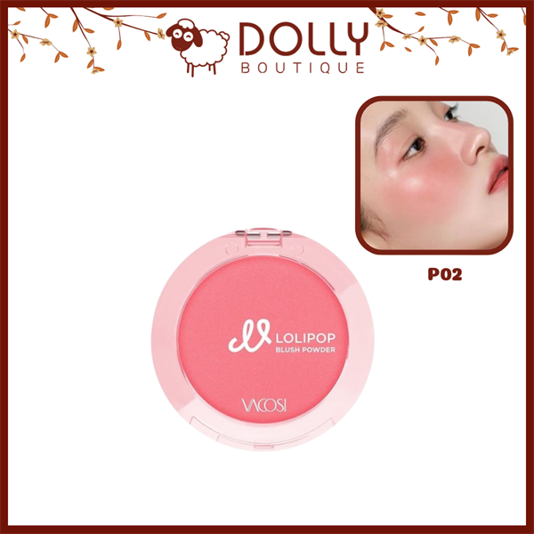 Phấn Má Hồng Vacosi Lolipop All Day Blush 5.6g