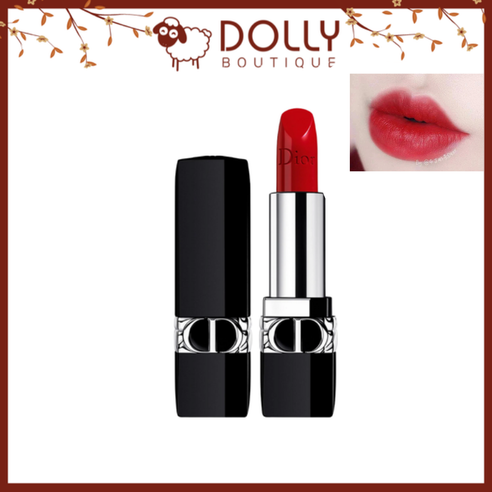 Son môi Dior màu nào đẹp 9 màu son lì Rouge Dior Matte bán chạy nhất