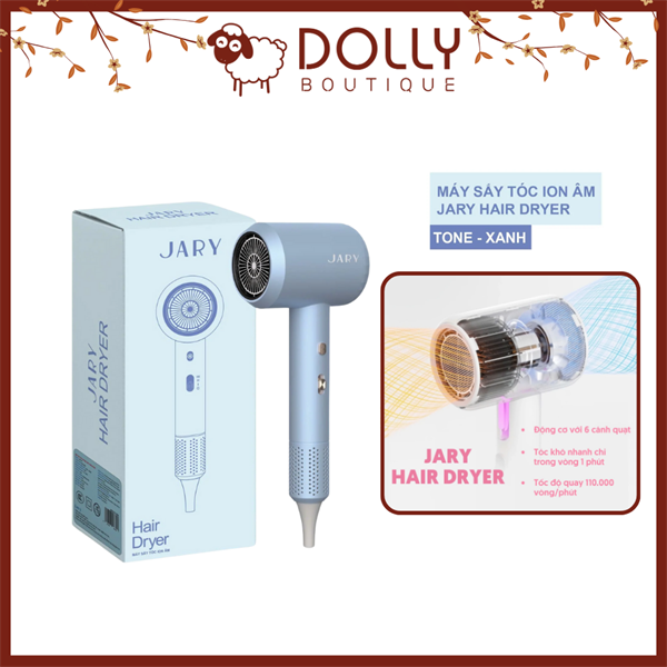 MÁY SẤY TÓC ION ÂM JARY HAIR DRYER