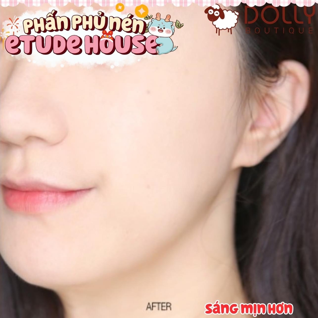 Phấn Phủ Etude House Secret Beam Powder Pact #N02 Light Pearl Beige (Tone Sáng)