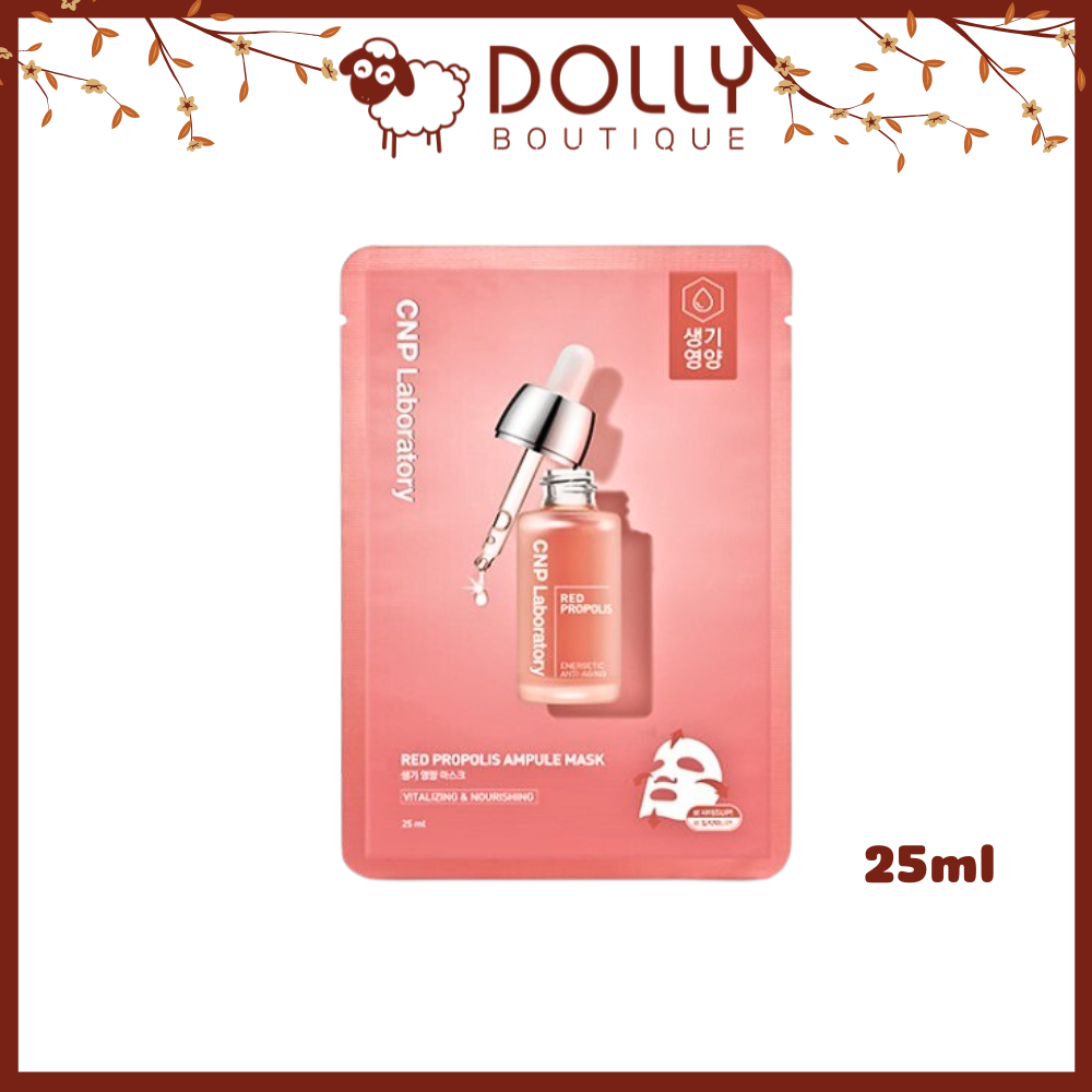Mặt Nạ Miếng CNP Laboratory Red Propolis Ampule Mask 25ml