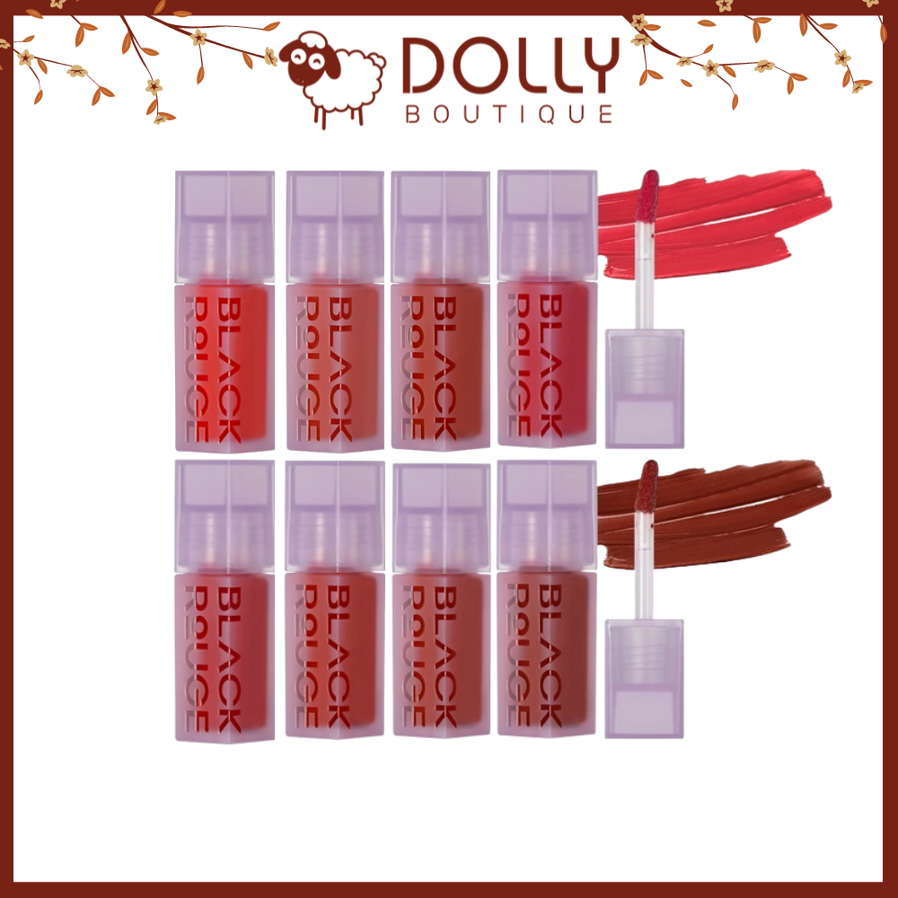 Son Kem Black Rouge Double Layer Over Velvet Ver2 #DL10 Romantic Pink ( Màu Hồng Rose ) - 4.1g