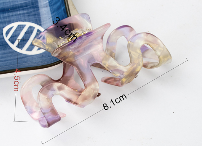Kẹp Tóc Sóng 8.1 cm