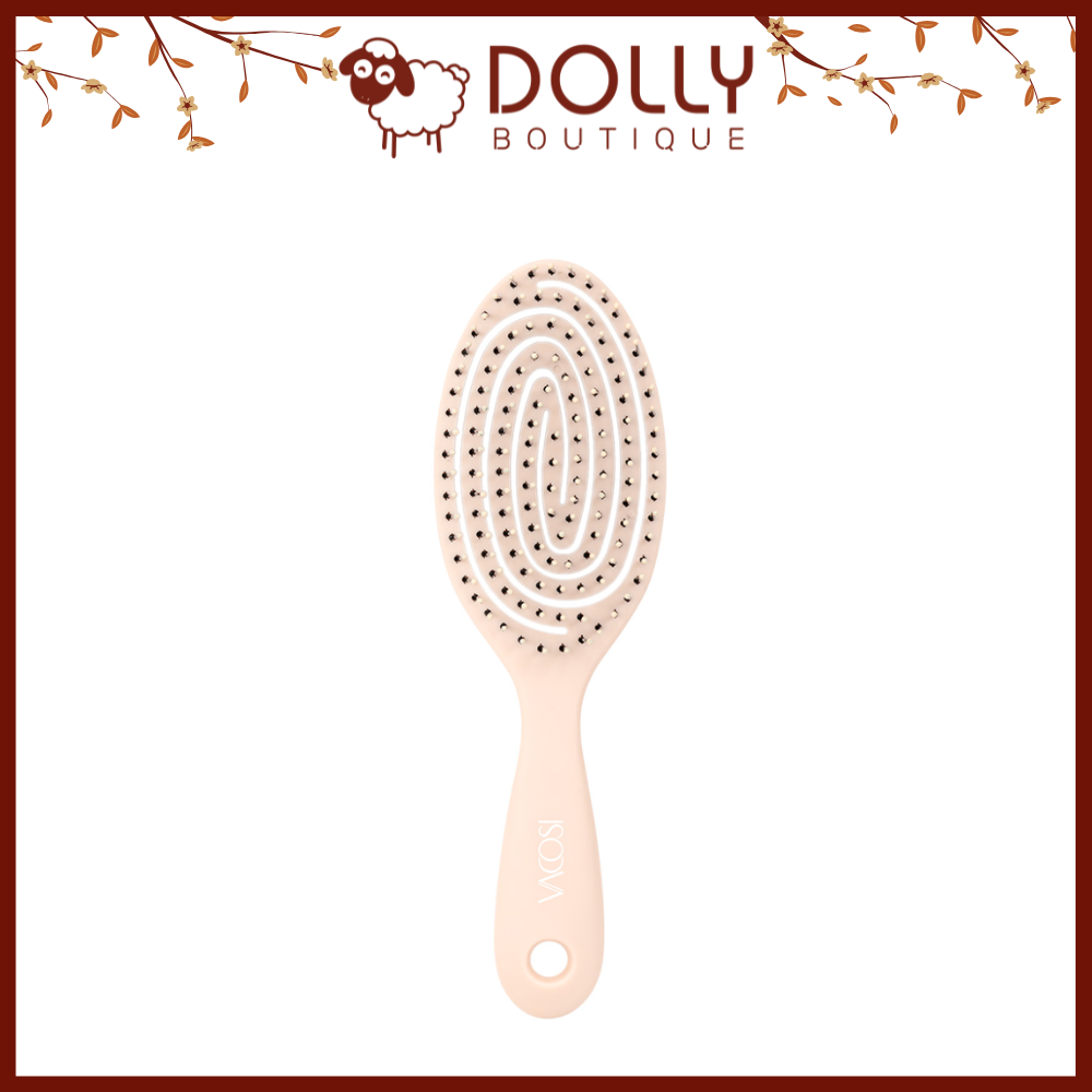Lược Gỡ Rối Giữ Nếp Tóc và Massage Da Đầu Vacosi Flexi Detangling Brush