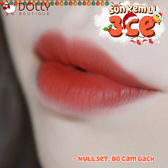 Son Kem 3CE Soft Lip Lacquer -NullSet