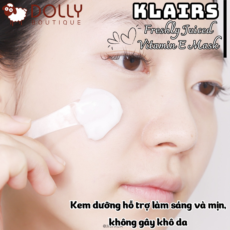 Mặt Nạ Ngủ Klairs Freshly Juiced Vitamin E Mask 90ml