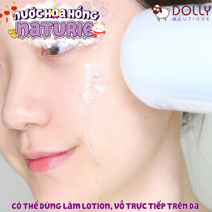 Nước Hoa Hồng Cân Bằng Naturie Hatomugi Skin Conditioner Chiết Xuất Từ Cây Hạt Ý Dĩ 500ml