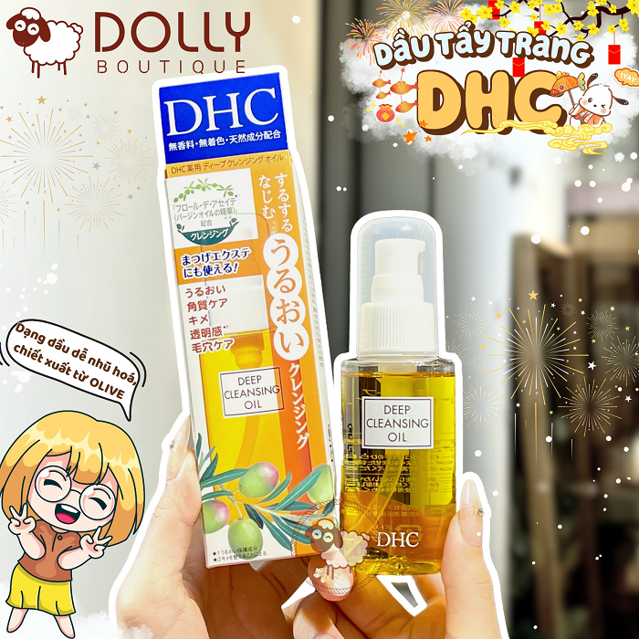 Dầu Tẩy Trang Sạch Sâu Oliu DHC 70ml