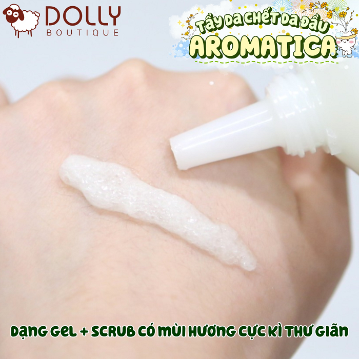 Tẩy Da Chết Da Đầu Aromatica Rosemary Scalp Scrub - 165g