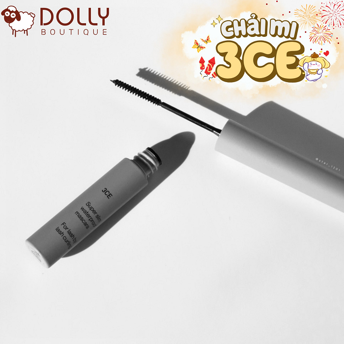 Chải Mi 3CE Super Slim Waterproof Mascara