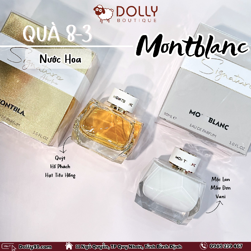 Nước Hoa Nữ Montblanc Signature Absolue EDP 90ml