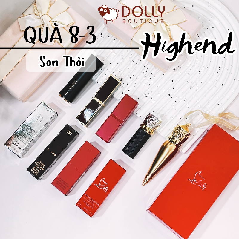 Son Thỏi Lì Rouge Louboutin Velvet Matte On The Go #005M Dramadouce (Màu Đỏ Thuần)