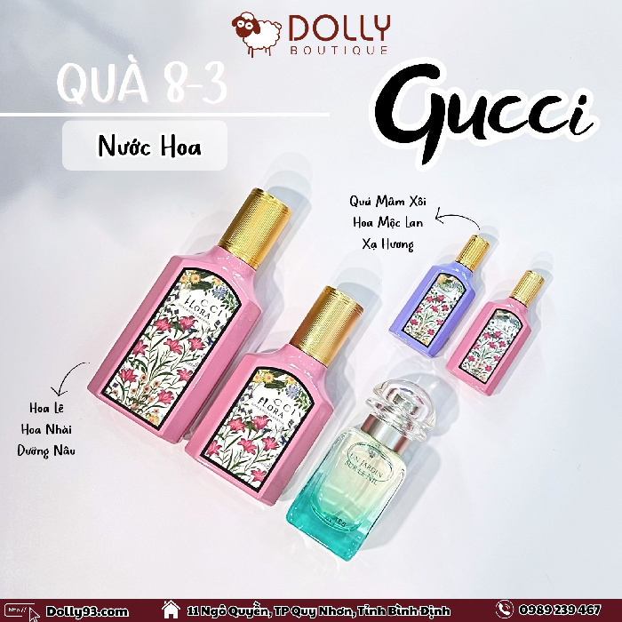 Nước Hoa Nữ Mini Gucci Flora by Gucci Gorgeous Gardenia EDP 5ml