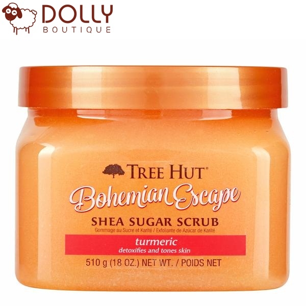 Tẩy Da Chết Cơ Thể Tree Hut Shea Sugar Scrub - Bohemian Escape 510gr