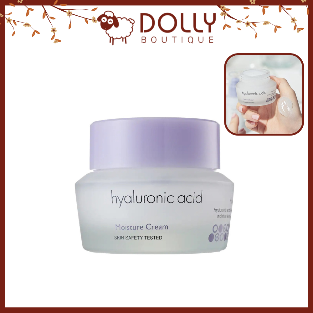 Kem Dưỡng It's Skin Cấp Ẩm Sâu Hyaluronic Acid Moisture Cream 50ml